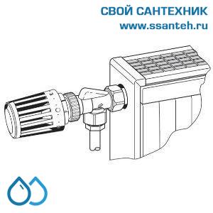 10438 Honeywell T1002W0 Thera-100 Термоголовка эконом для радиаторных клапанов, +6...+27°C,  М30 х 1,5